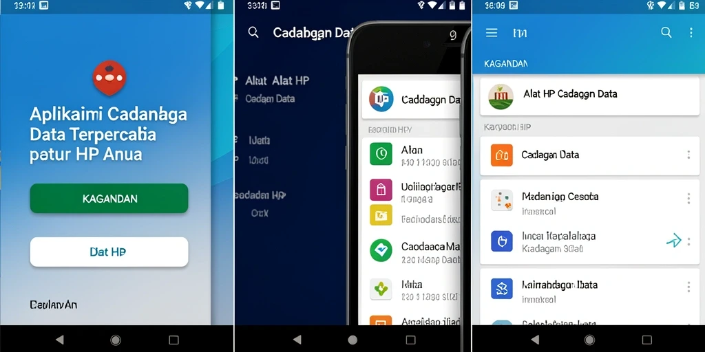 Antarmuka KAGANDAN yang intuitif untuk pencadangan data.