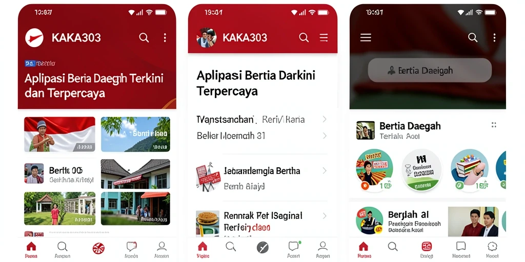 Tampilan antarmuka KAKA303 yang informatif dan menarik.