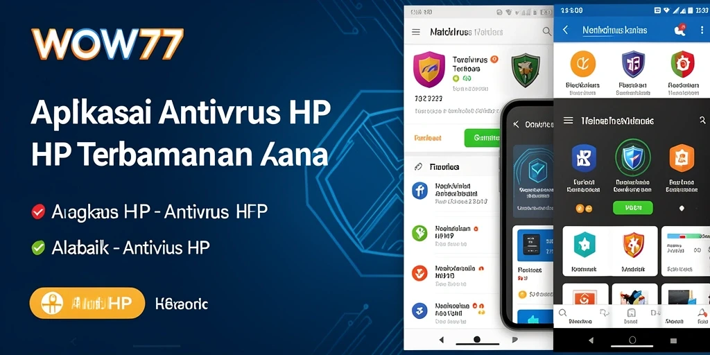 Tampilan antarmuka WOW77 yang simpel dan intuitif.