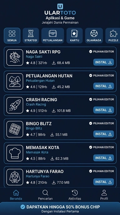 Akses Aplikasi Populer & Kanal Uji di ulartoto — Hub Unduhan Terpercaya